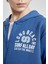 Erkek Çocuk Kapüşonlu Baskılı Fermuarlı Sweatshirt B6448A824SP 6