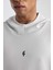 Fit Standart Fit Kapüşonlu Skuba Dalgıç Kumaş Cepli Sweatshirt C2310AX24SP 7