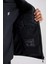 Fit Su İtici Mont Rüzgar Geçirmez Slim Fit Dar Kesim Kapüşonlu Fermuarlı Cepli Ribana B2302AX24SP 7
