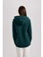 Kapüşonlu Baskılı Kalın Sweatshirt Tunik B3499AX23WN 6