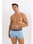 Regular Fit 3'lü Boxer B0574AX23AU 6