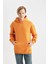Comfort Regular Fit Rahat Kalıp Kapüşonlu Kanguru Cepli Basic Düz Sweatshirt B4446AX24SP 6