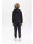 Erkek Çocuk Kapüşonlu Baskılı Sweatshirt Eşofman Altı 2'li Takım B6662A823WN 6