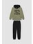 Erkek Çocuk Kapüşonlu Baskılı Sweatshirt Eşofman Altı 2'li Takım B5207A823CW 7