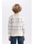 Erkek Çocuk Bisiklet Yaka Desenli Sweatshirt B5391A823WN 6