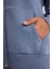 Oversize Fit Kapüşonlu Kalın Kumaş Yıkamalı Soluk Efektli Fermuarlı Sweatshirt B8289AX23WN 6