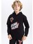 Erkek Çocuk NBA Miami Heat Kapüşonlu Kalın Sweatshirt B4799A823WN 6