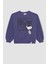 Kız Çocuk Snoopy Bisiklet Yaka Sweatshirt B2525A823WN 7