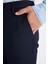 Twill Chino Pantolon Slim Fit Dar Kesim Dar Paça Basic Düz Cepli B2091AX23AU 6
