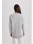Regular Fit Bisiklet Yaka Baskılı İçi Yumuşak Tüylü Sweatshirt Tunik B5721AX23WN 6
