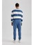 Relax Fit Kalın Jogger Eşofman Altı Basic Düz Beli Bağcıklı Lastikli Paça Cepli U7438AZ23AU 6