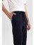 Jogger Pantolon Basic Düz Beli Bağcıklı Cepli Lastikli Paça A8114AX23AU 7