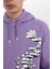 Rick and Morty Boxy Fit Kapüşonlu Sweatshirt A7867AX23AU 6