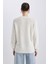 Regular Fit Bisiklet Yaka Basic Triko Kazak H6905AZ23WN 6