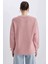 Regular Fit Bisiklet Yaka Basic Düz Triko Kazak H6905AZ23WN 7