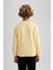 Erkek Çocuk Bisiklet Yaka Baskılı Kalın Sweatshirt B2284A823WN 6