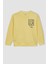 Erkek Çocuk Bisiklet Yaka Baskılı Kalın Sweatshirt B2284A823WN 7