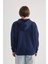 Relax Fit Kapüşonlu Kalın Sweatshirt W1240AZ23WN 6