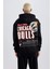 Fit NBA Chicago Bulls Boxy Fit Kapüşonlu Kalın Sweatshirt A7271AX23AU 7