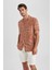 Modern Fit Apaş Yaka Kısa Kollu Gömlek A1914AX23SM 1