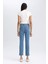 Slim Fit Yüksek Bel Bilek Boy Jean Pantolon A7549AX23AU 6