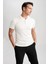 Slim Fit Dar Kesim Kısa Kollu Triko Polo Tişört Y5369AZ23SM 7