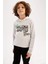 Erkek Çocuk Kapüşonlu Baskılı Sweatshirt Z4593A623SP 6