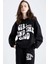Regular Fit Kapüşonlu Kalın Sweatshirt Y7695AZ22WN 7