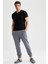 Slim Fit V Yaka Basic Kısa Kollu Fanila L4884AZ23SP 2