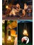 Taşınabilir Şarjlı LED Ampül Outdoor Kamp Bahçe Lambası 10W Askılı Kırılmaz LED Işık 3