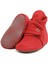 Organik Pamuk Bebek Pandufu, Kaydırmaz Taban, Yenidoğan Patiği, Ev Kreş Ayakkabısı, Bordo 1