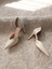 Lotus Sivri Burun Sedef Stiletto 8cm Gelin Ayakkabısı 1