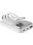 P104 10000MAH Prm Dahili Kablolu HSC22.5W+PD20W Beyaz Powerbank 7