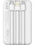 P104 10000MAH Prm Dahili Kablolu HSC22.5W+PD20W Beyaz Powerbank 9