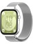 Huawei Watch Fit 3 / Fit 4 / Fit 4 PRO ile Uyumlu Kordon Hasır Örgü Metal Mıknatıslı Kayış 2