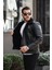 Erkek Napa Deri Içi Full Kürklü Yüksek Kalite Slim Fit Siyah Mont & Ceket 2