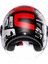 Agv Eteres  History Matt Black White Red MO136 Açık Kask 4