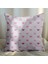 Pembe Kalp Tasarımlı 4'lü Yastık Içi ve Kırlent Kılıfı 45CM 113678 2