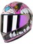 M-910 Horus Lady Güneş Vizörlü Kask (Gökkuşağı Camlı) 2