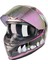 M-910 Horus Lady Güneş Vizörlü Kask (Gökkuşağı Camlı) 3