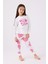 Kız Çocuk Uzun Kol Pijama Takım RP3471 Karanfil 3