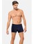 1284 Erkek Nefes Alan Bambu Boxer 6 Adet 1
