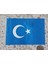 Doğu Türkistan Bayrağı Baskılı Saten Bayrak 1