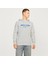 Jack & Jones Erkek Kapüsonlu Gögüs Logo Baskili Sweatshirt - Alvis 3