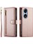 Oppo Oppo 8t 5g Için Flip Case Crossbody Kayış Cüzdan Iş Standı (Yurt Dışından) 1