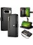 Google Piksel 8A Için Flip Case Crossbody Kayış Cüzdan Çok Fonksiyonlu (Yurt Dışından) 3