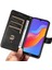 Huawei Y6 2019 Cüzdan Telefon Kılıfı Için Filp Durumda Preslenmiş Pu Deri ile (Yurt Dışından) 2