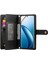 Realme 12 Pro Için Flip Case Crossbody Kayış Çok Fonksiyonlu Cüzdan Standı (Yurt Dışından) 3