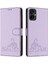 Tecno Camon 19 Neo Kedi Rfıd Cüzdan Kapak Çevirin Kart Yuvası Tutucu (Yurt Dışından) 1