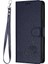 IPhone 15 Için Kılıf Pro Cüzdan Kapak Çevirin Kart Yuvası Tutucu Kickstand Kedi (Yurt Dışından) 1